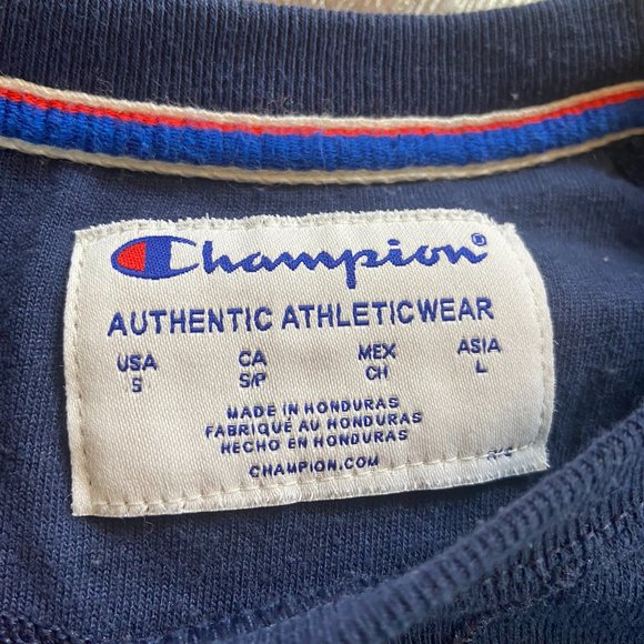 Champion Script Crewneck Sweatshirt - Small - Picture 5 of 8